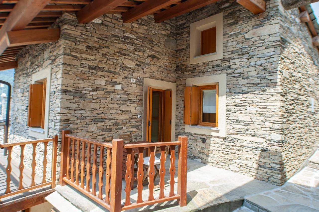 Allo Villo Lovely Apartment Ostana Bagian luar foto